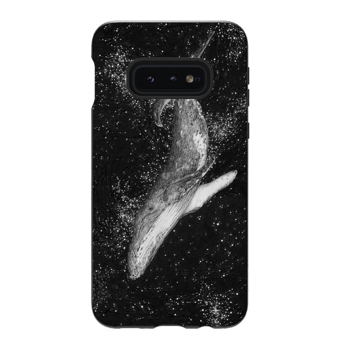 Galaxy S10e StrongFit Magic Ocean Whale by ECMazur 
