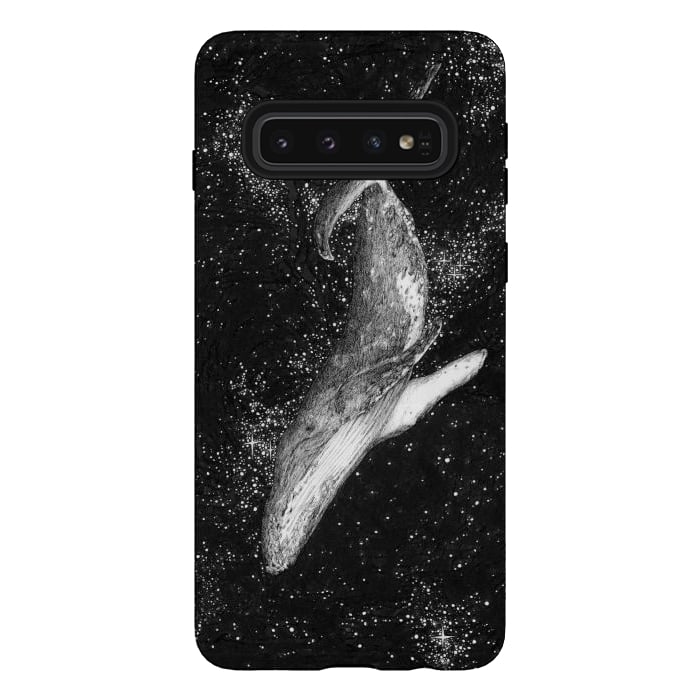 Galaxy S10 StrongFit Magic Ocean Whale by ECMazur 