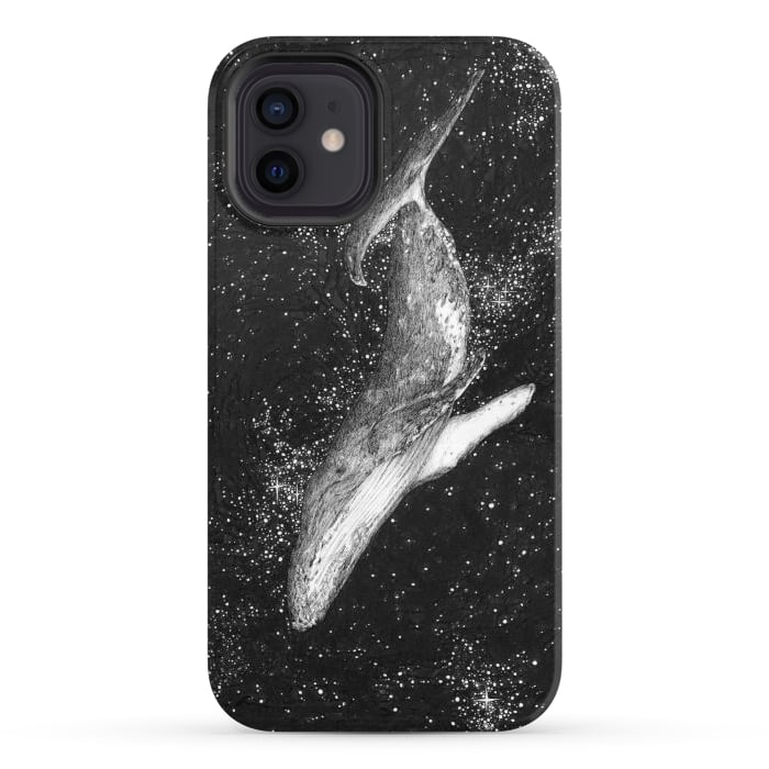 iPhone 12 StrongFit Magic Ocean Whale por ECMazur 