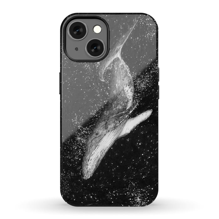 iPhone 13 StrongFit Magic Ocean Whale by ECMazur 