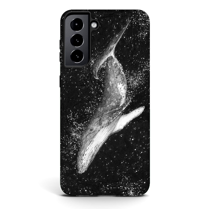 Galaxy S21 StrongFit Magic Ocean Whale by ECMazur 