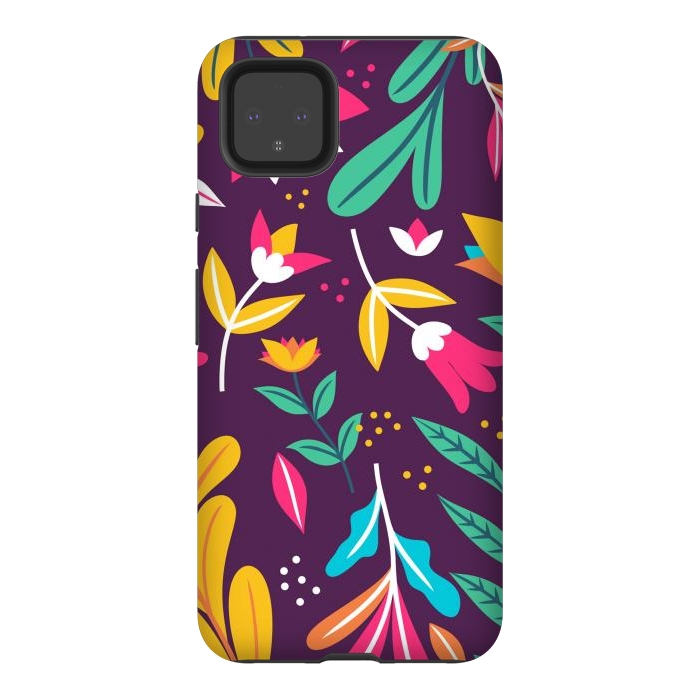 Pixel 4XL StrongFit Exotic Design by ArtsCase