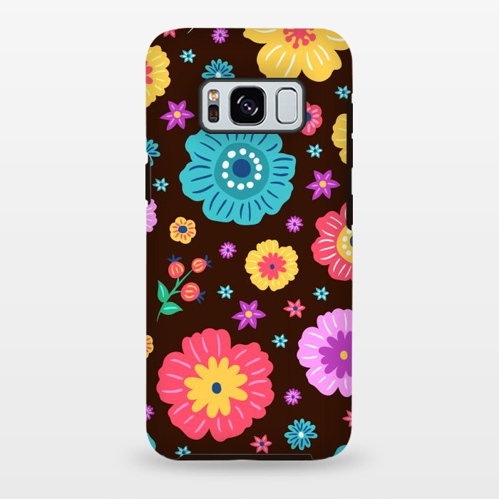 Galaxy S8 plus StrongFit Floral Design 000 by ArtsCase