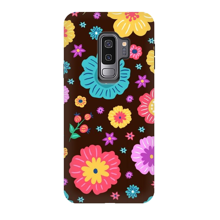 Galaxy S9 plus StrongFit Floral Design 000 by ArtsCase