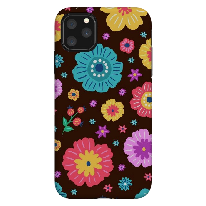 iPhone 11 Pro Max StrongFit Floral Design 000 by ArtsCase
