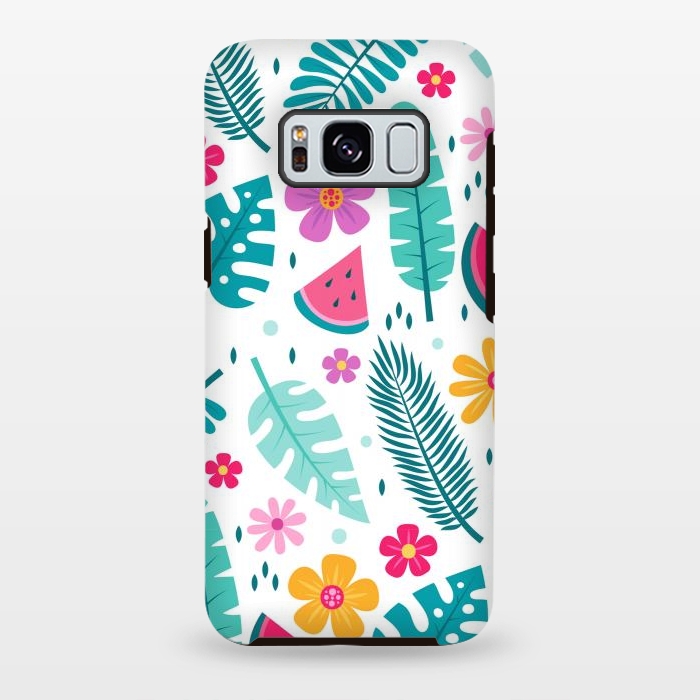 Galaxy S8 plus StrongFit Fun Tropical Design  by ArtsCase
