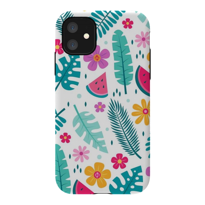 iPhone 11 StrongFit Fun Tropical Design  by ArtsCase
