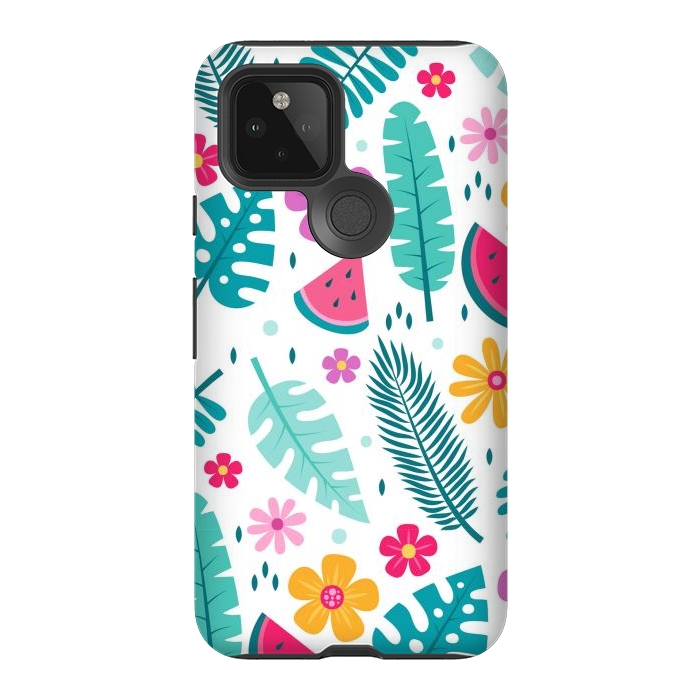 Pixel 5 StrongFit Fun Tropical Design  by ArtsCase