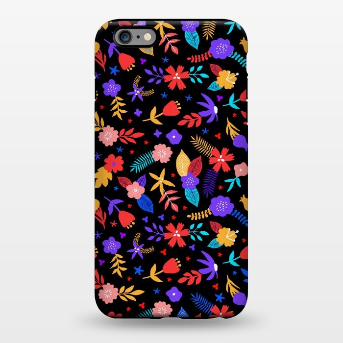iPhone 6/6s plus StrongFit Multicoulored Floral Design by ArtsCase
