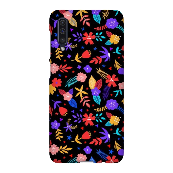 Galaxy A50 SlimFit Multicoulored Floral Design by ArtsCase