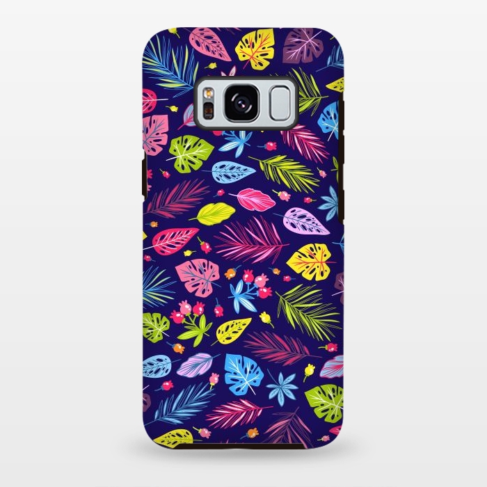 Galaxy S8 plus StrongFit Summer Coulored Floral Design by ArtsCase