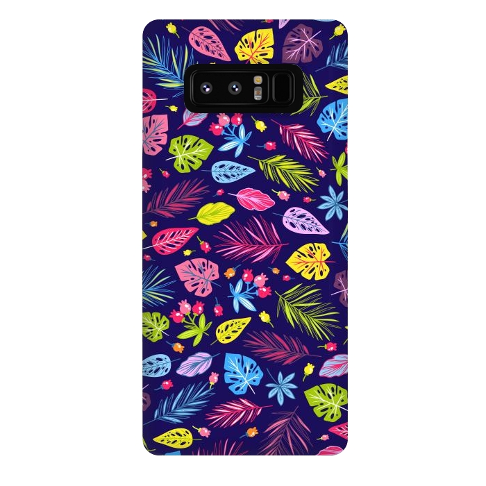 Galaxy Note 8 StrongFit Summer Coulored Floral Design by ArtsCase
