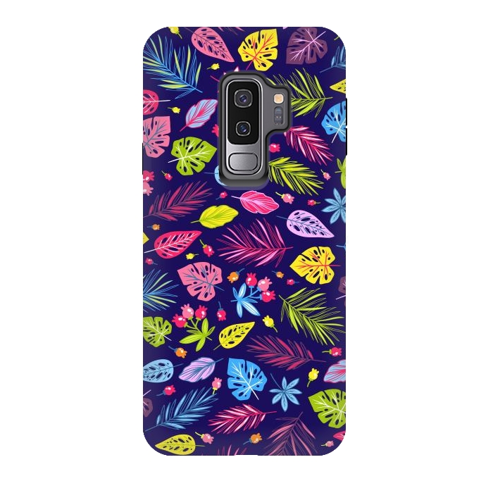 Galaxy S9 plus StrongFit Summer Coulored Floral Design by ArtsCase