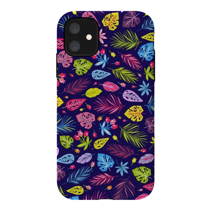 iPhone 11 StrongFit Summer Coulored Floral Design by ArtsCase