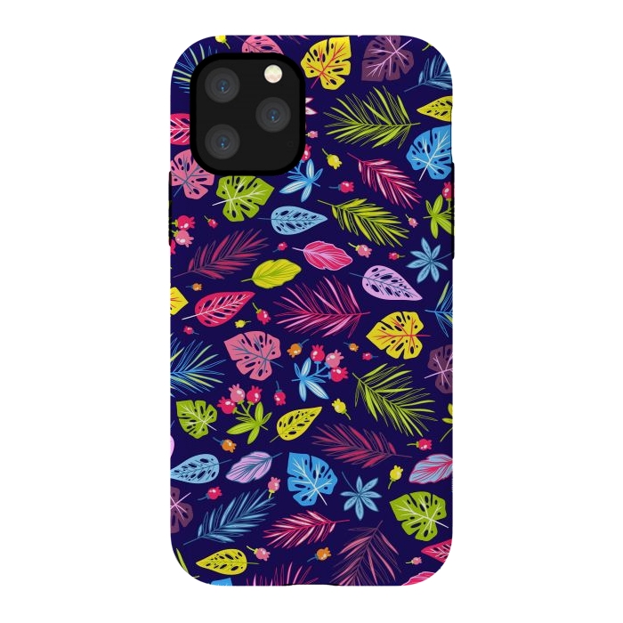 iPhone 11 Pro StrongFit Summer Coulored Floral Design by ArtsCase