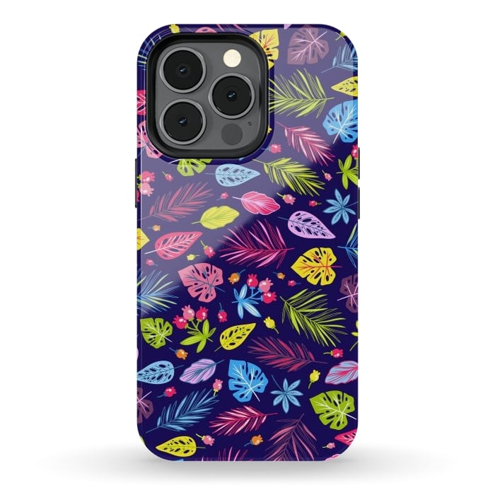 iPhone 13 pro StrongFit Summer Coulored Floral Design by ArtsCase