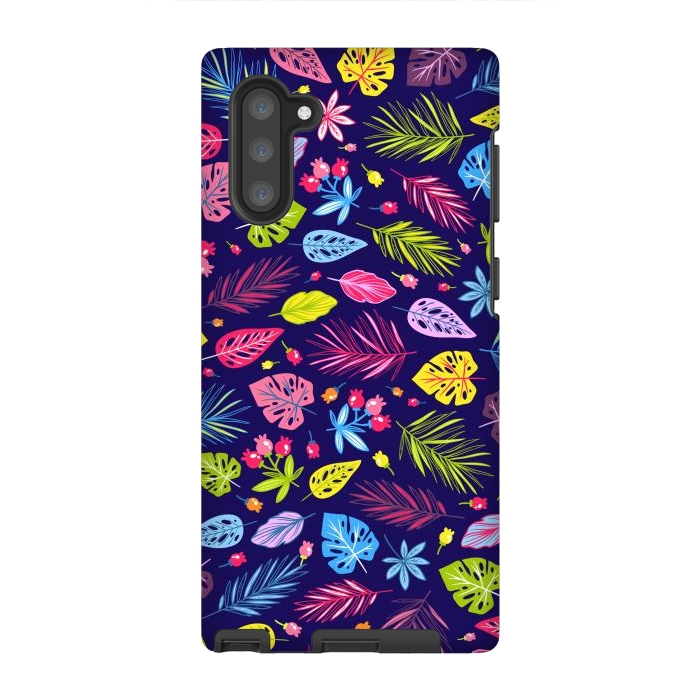 Galaxy Note 10 StrongFit Summer Coulored Floral Design by ArtsCase