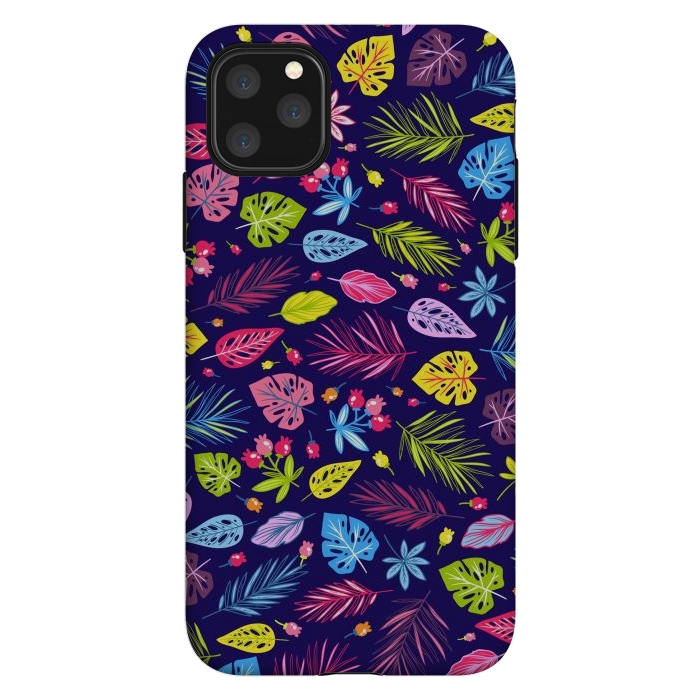 iPhone 11 Pro Max StrongFit Summer Coulored Floral Design by ArtsCase