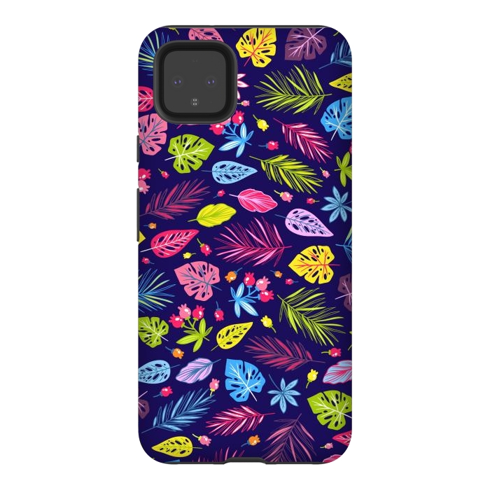 Pixel 4XL StrongFit Summer Coulored Floral Design by ArtsCase