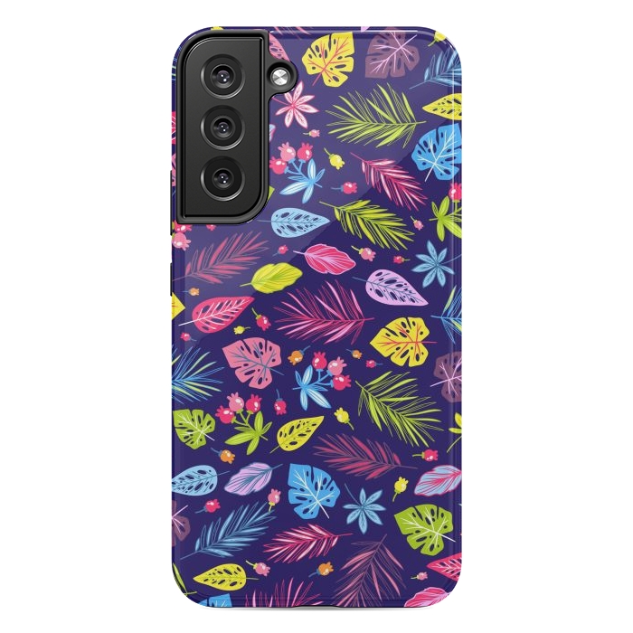 Galaxy S22 plus StrongFit Summer Coulored Floral Design by ArtsCase