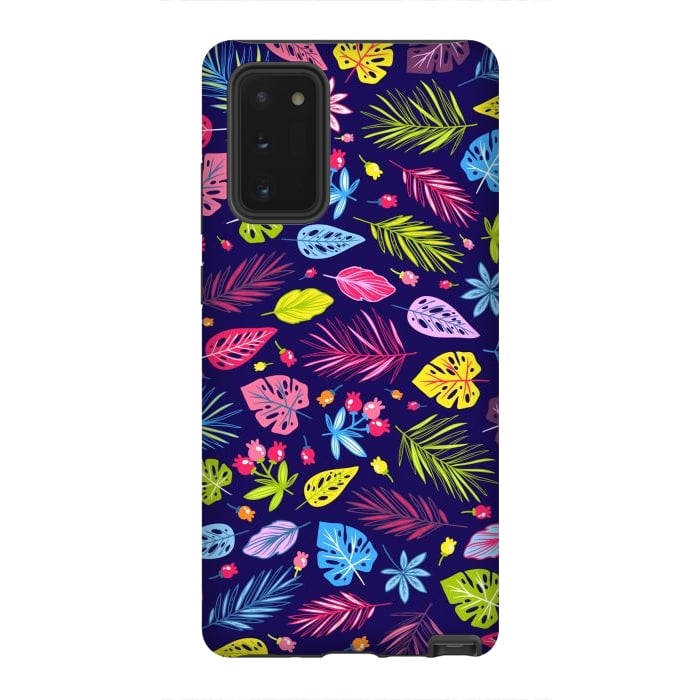 Galaxy Note 20 StrongFit Summer Coulored Floral Design by ArtsCase