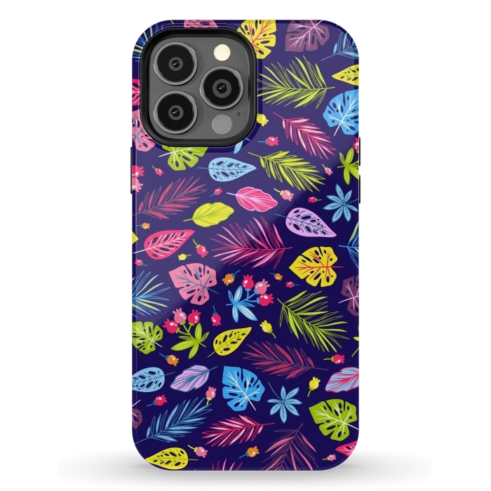 iPhone 13 Pro Max StrongFit Summer Coulored Floral Design por ArtsCase