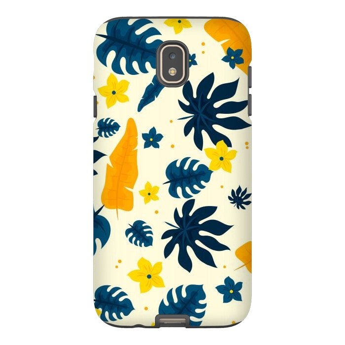 Galaxy J7 StrongFit Tropical Leaves Floral by ArtsCase
