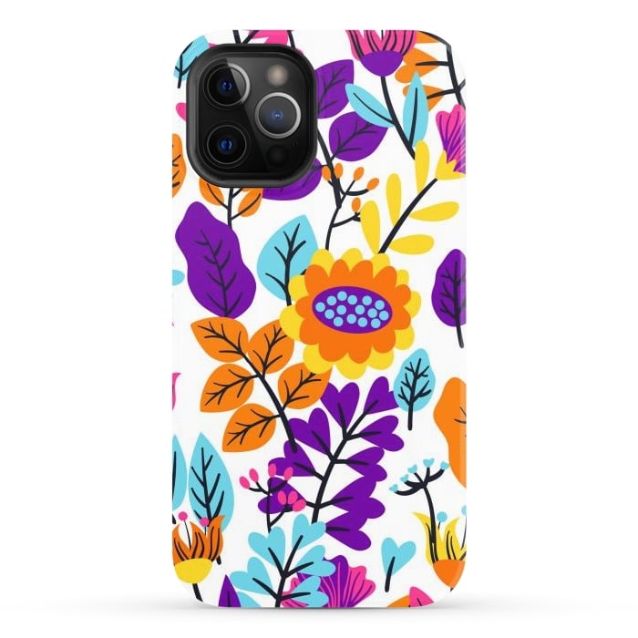 iPhone 12 Pro StrongFit Vibrant Colors Summer Collection by ArtsCase
