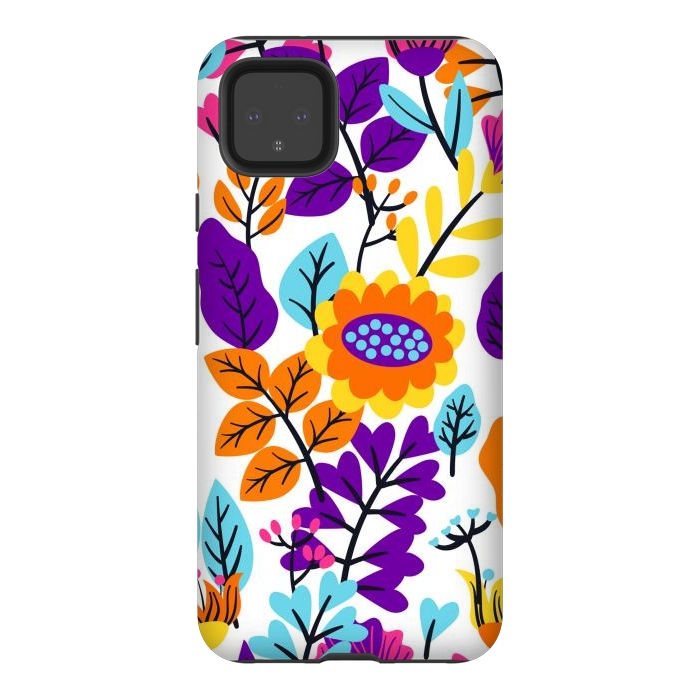 Pixel 4XL StrongFit Vibrant Colors Summer Collection by ArtsCase