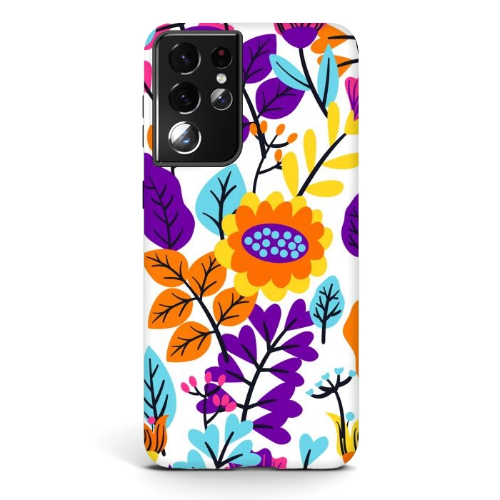Galaxy S21 ultra StrongFit Vibrant Colors Summer Collection by ArtsCase