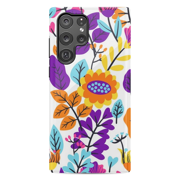 Galaxy S22 Ultra StrongFit Vibrant Colors Summer Collection by ArtsCase
