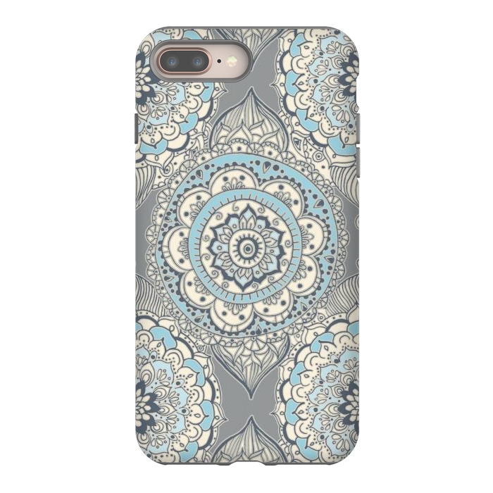 iPhone 8 plus StrongFit Modern Farmhouse Moroccan by Tangerine-Tane