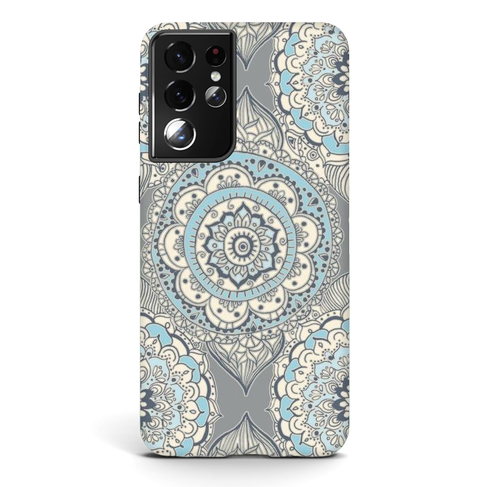 Galaxy S21 ultra StrongFit Modern Farmhouse Moroccan by Tangerine-Tane