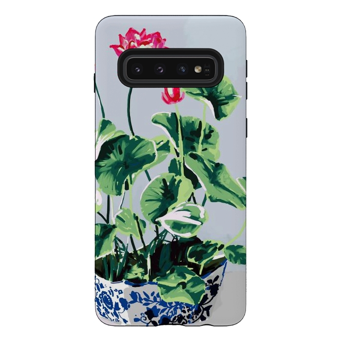 Galaxy S10 StrongFit Moroccan Planter by Uma Prabhakar Gokhale