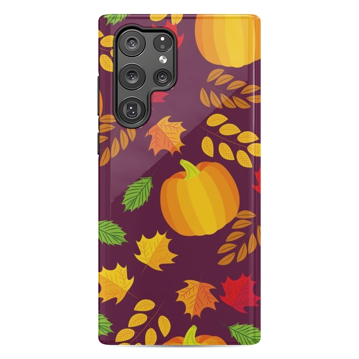 Galaxy S22 Ultra StrongFit Happy Thanksgiving Celebrate by ArtsCase