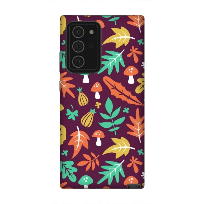 Galaxy Note 20 Ultra StrongFit Autum Floral Design by ArtsCase