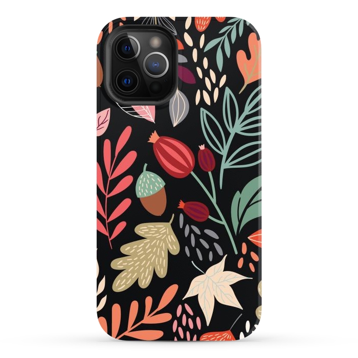iPhone 12 Pro Max StrongFit Autumn design Pattern V by ArtsCase