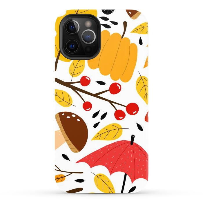 iPhone 12 Pro Max StrongFit Autumn Elements I by ArtsCase