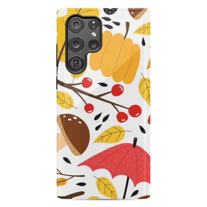 Galaxy S22 Ultra StrongFit Autumn Elements I by ArtsCase