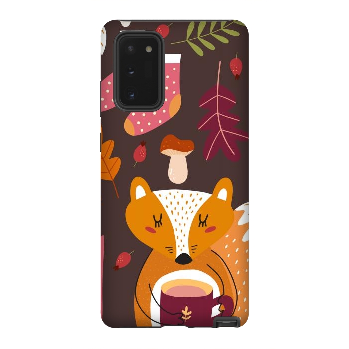 Galaxy Note 20 StrongFit Autumn Forest by ArtsCase