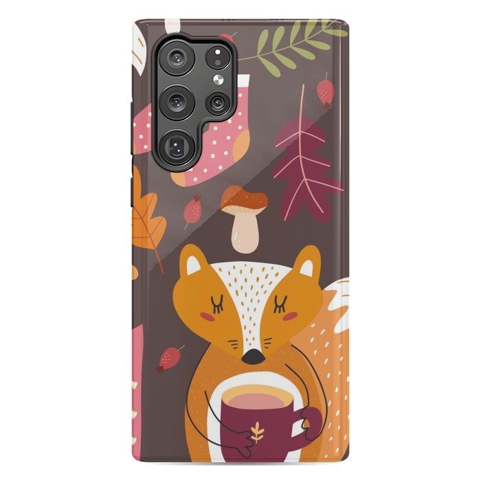 Galaxy S22 Ultra StrongFit Autumn Forest by ArtsCase