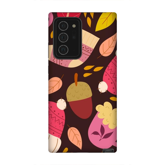 Galaxy Note 20 Ultra StrongFit Autumn Pattern Design III by ArtsCase