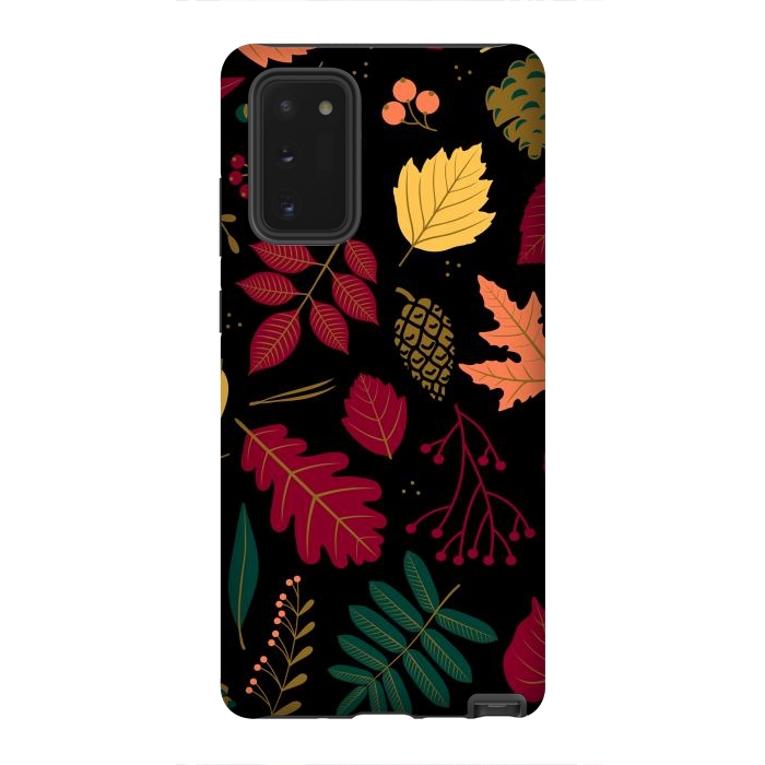 Galaxy Note 20 StrongFit Autumn Pattern With Leaves by ArtsCase