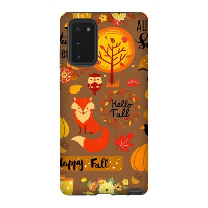 Galaxy Note 20 StrongFit Love For Autumn by ArtsCase