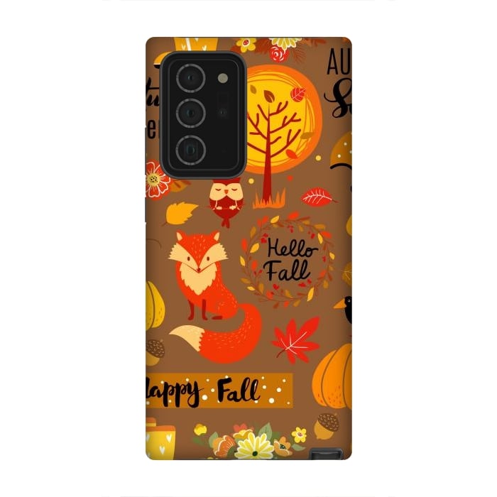 Galaxy Note 20 Ultra StrongFit Love For Autumn by ArtsCase
