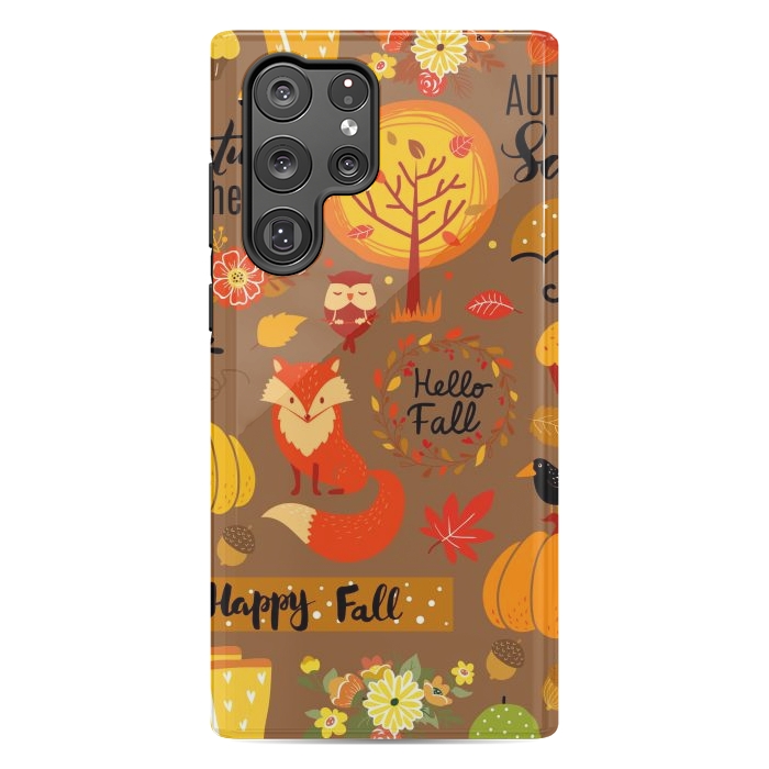 Galaxy S22 Ultra StrongFit Love For Autumn by ArtsCase