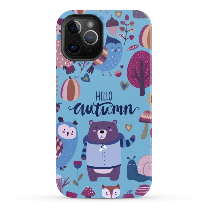 iPhone 12 Pro Max StrongFit Autumn In Cold Colors by ArtsCase