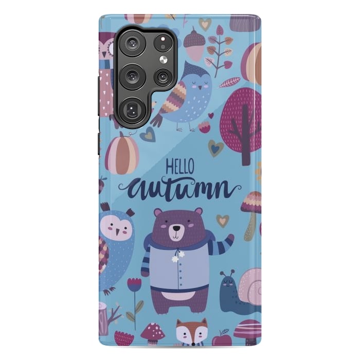 Galaxy S22 Ultra StrongFit Autumn In Cold Colors by ArtsCase