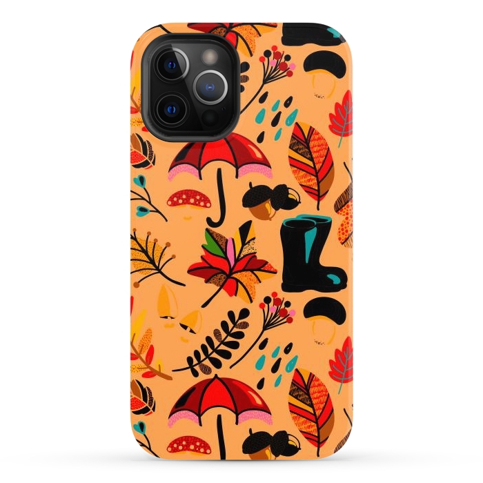 iPhone 12 Pro Max StrongFit Fall The Leaves That The Wind Will Take by ArtsCase