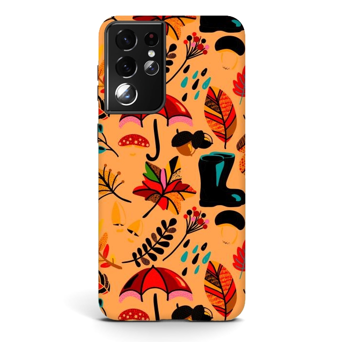 Galaxy S21 ultra StrongFit Fall The Leaves That The Wind Will Take by ArtsCase
